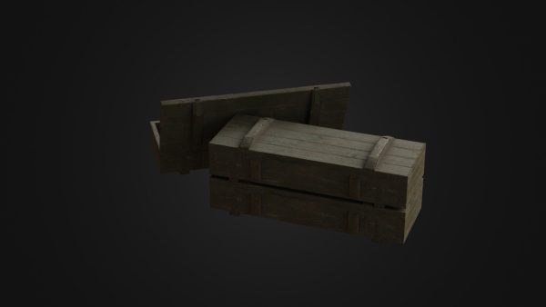 Worn Soviet Weapon Crate