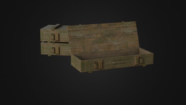 Worn Soviet Weapon Crate