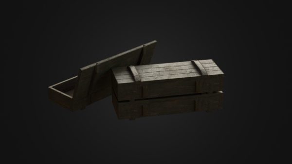 Worn Soviet Weapon Crate