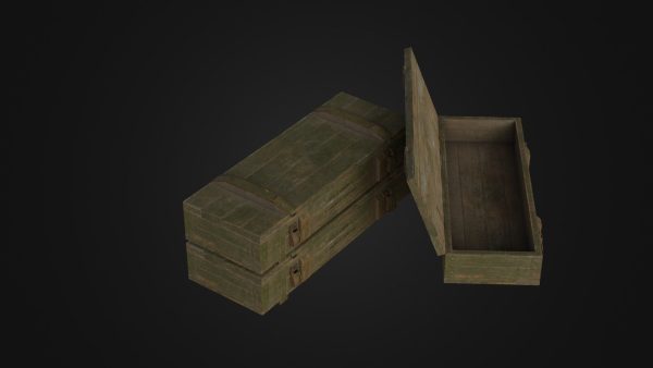 Worn Soviet Weapon Crate