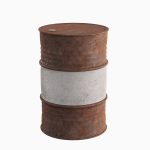 Worn Steel Barrel