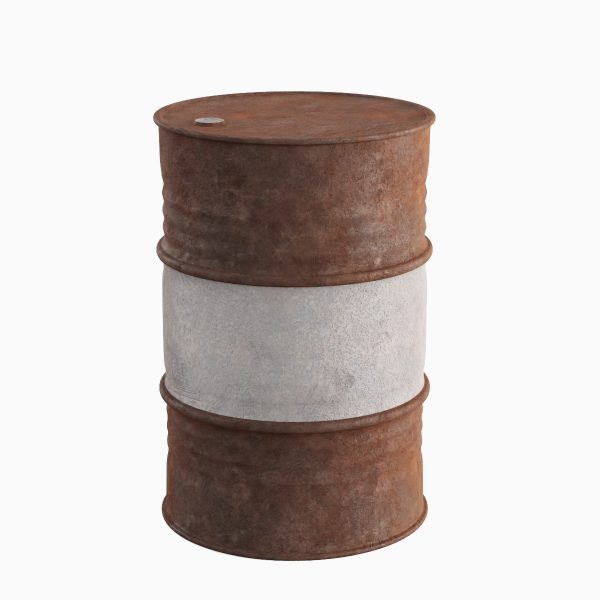 Worn Steel Barrel