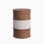 Worn Steel Barrel