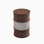Worn Steel Barrel