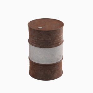Worn Steel Barrel