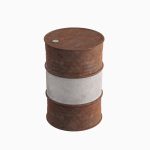 Worn Steel Barrel