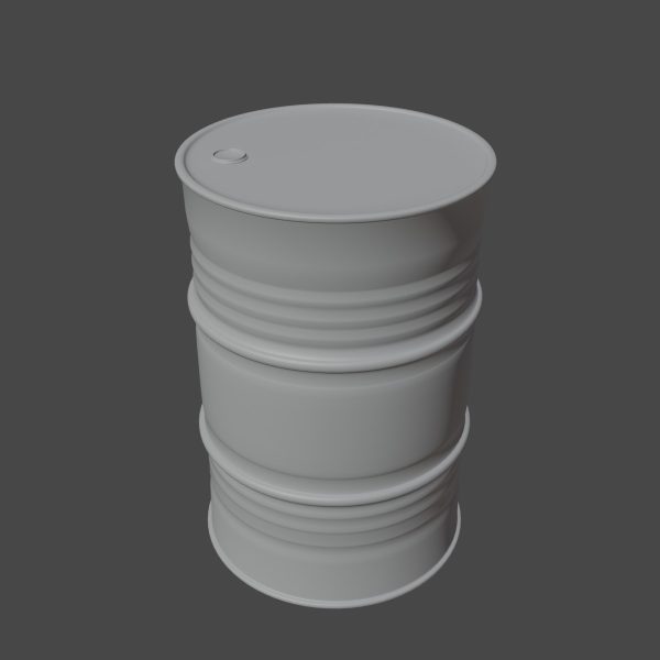 Worn Steel Barrel