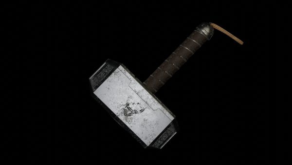 Worn Thor Mjolnir Hammer