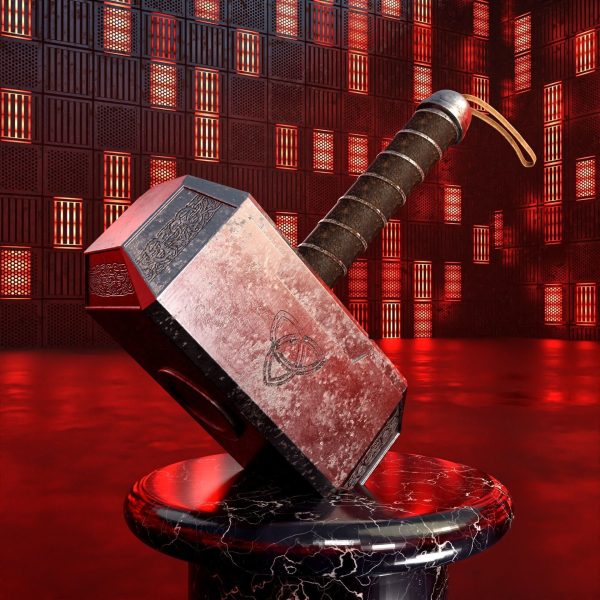 Worn Thor Mjolnir Hammer