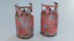 WornOff Gas Cylinder