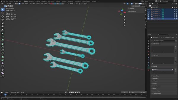 Wrench Set wrenches -
