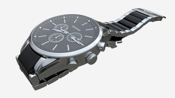 Wristwatch with Steel Bracelet 02