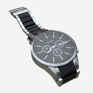 Wristwatch with Steel Bracelet 02