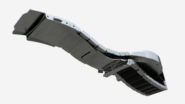 Wristwatch with Steel Bracelet 02