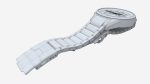 Wristwatch with Steel Bracelet 02