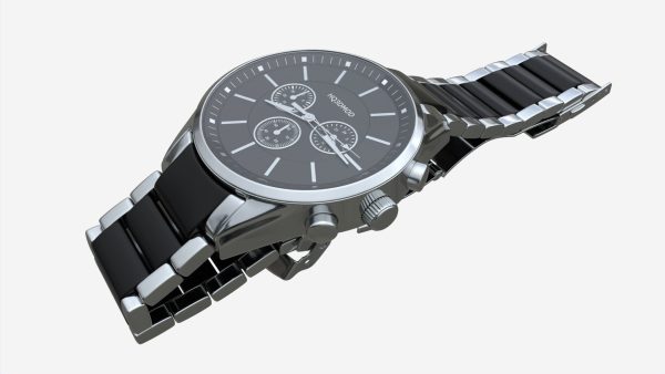 Wristwatch with Steel Bracelet 03