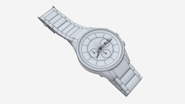 Wristwatch with Steel Bracelet 03