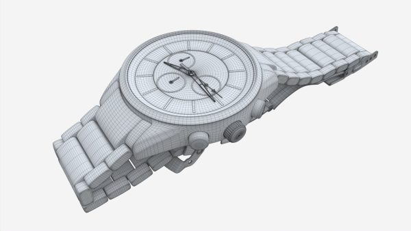 Wristwatch with Steel Bracelet 03