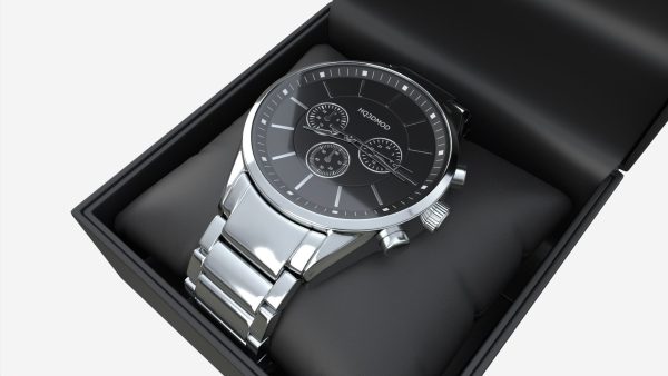 Wristwatch with Steel Bracelet in box 02