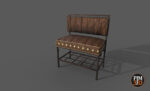 Wrought iron sofa Version 2