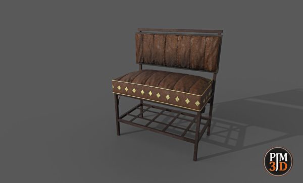 Wrought iron sofa Version 2