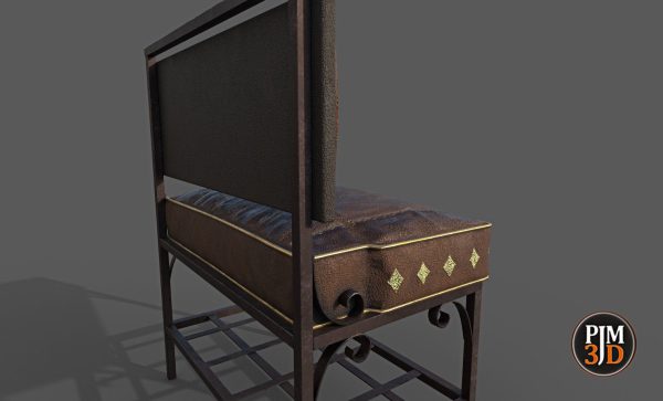 Wrought iron sofa Version 2