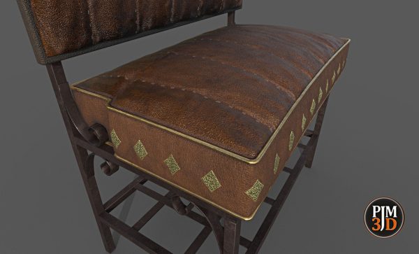 Wrought iron sofa Version 2
