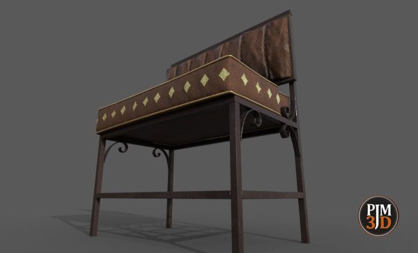 Wrought iron sofa Version 2