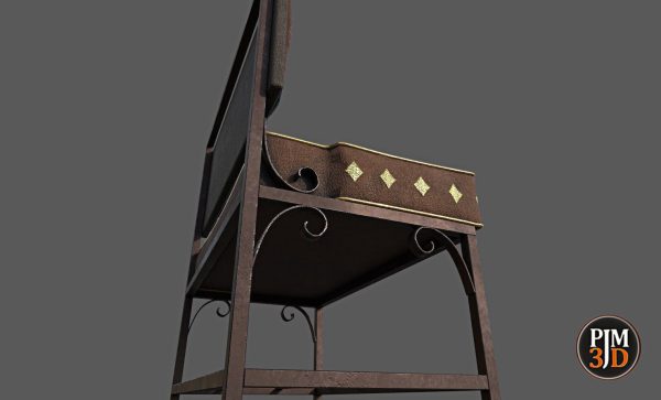 Wrought iron sofa Version 2