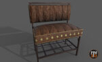 Wrought iron sofa Version 2