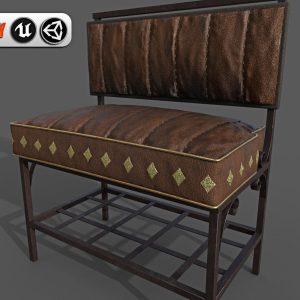 Wrought iron sofa Version 2