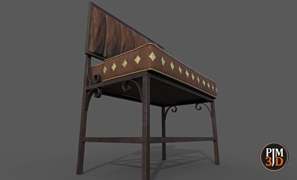 Wrought iron sofa Version 2