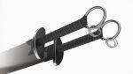 Wushu double broadswords