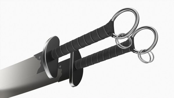 Wushu double broadswords