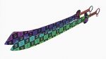Wushu double broadswords