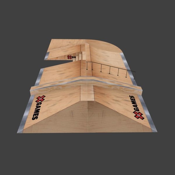 X-Games street Skate park ramps for BMX or skating