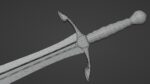 Xyphos sword with Excalibur handle