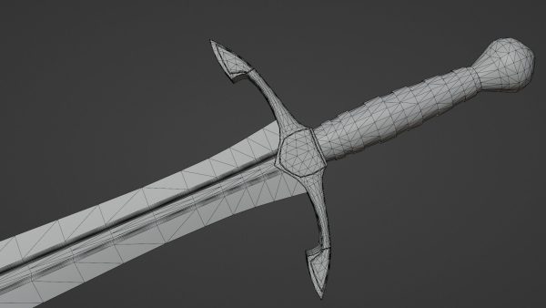 Xyphos sword with Excalibur handle
