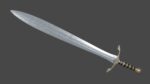 Xyphos sword with Excalibur handle