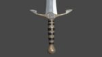 Xyphos sword with Excalibur handle