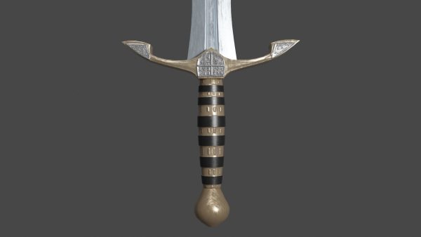 Xyphos sword with Excalibur handle