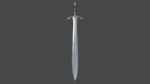 Xyphos sword with Excalibur handle