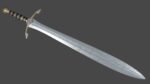 Xyphos sword with Excalibur handle