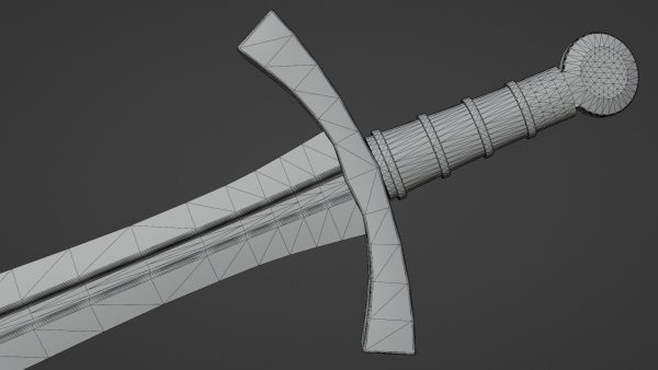 Xyphos sword with Falchion handle