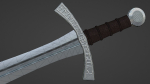 Xyphos sword with Falchion handle