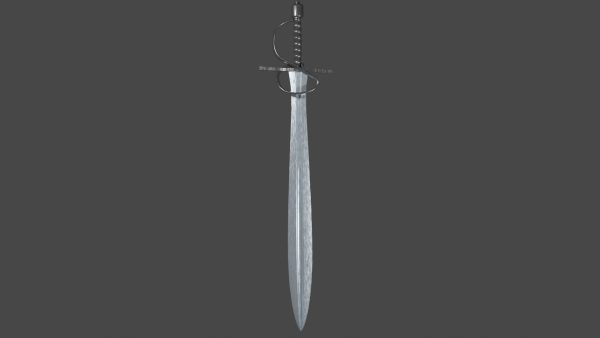 Xyphos sword with Flamberge handle