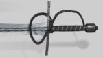 Xyphos sword with Flamberge handle