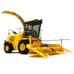 Yellow Forage Harvester
