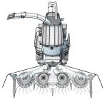 Yellow Forage Harvester