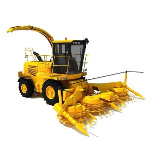 Yellow Forage Harvester
